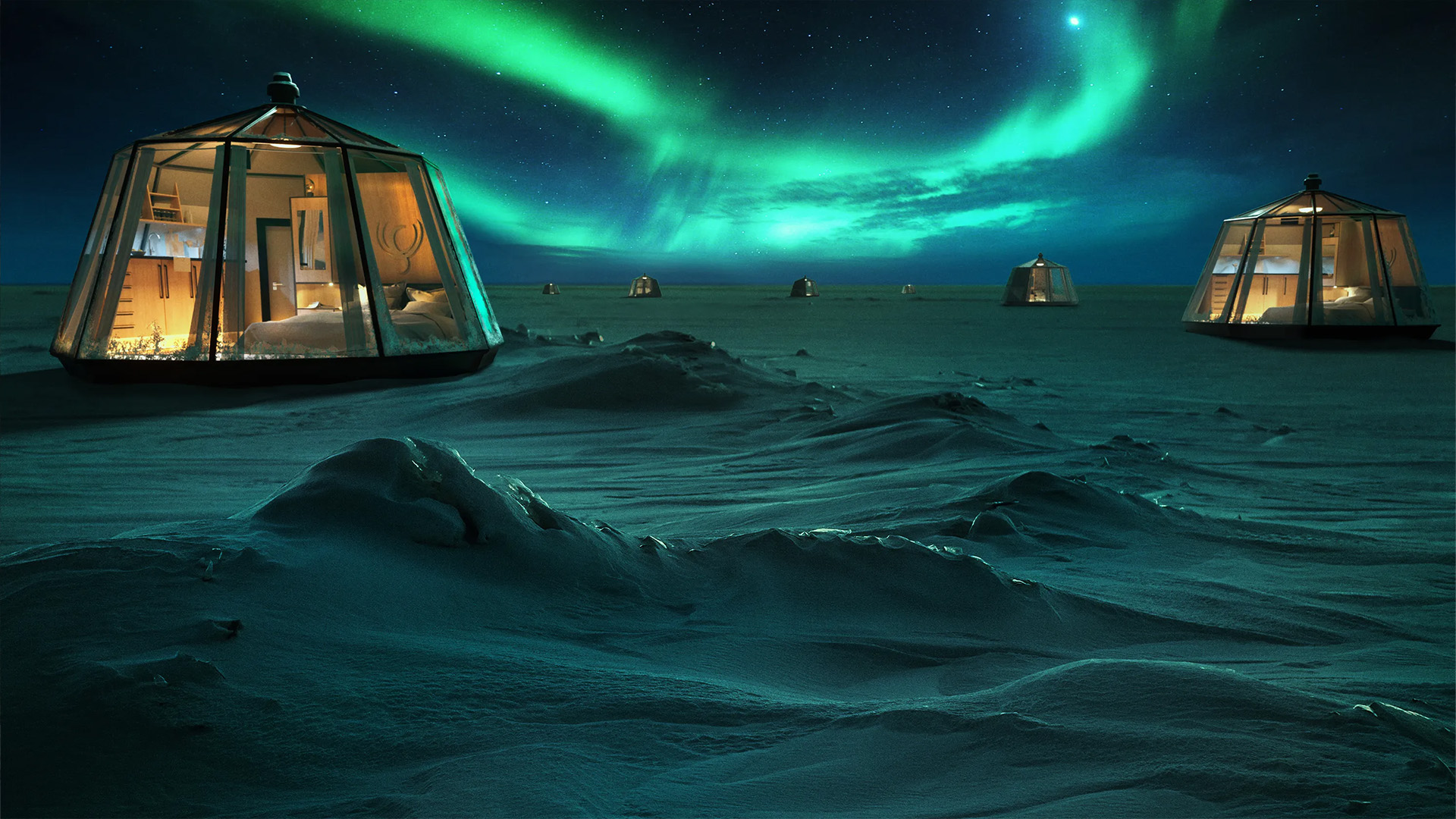 Glass Igloo Stays