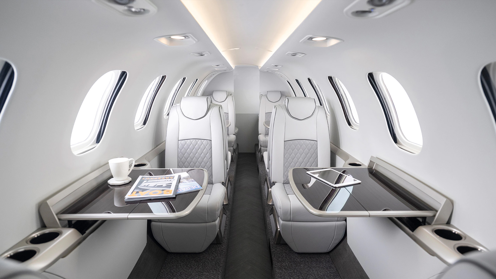4 Passenger Jet Interior