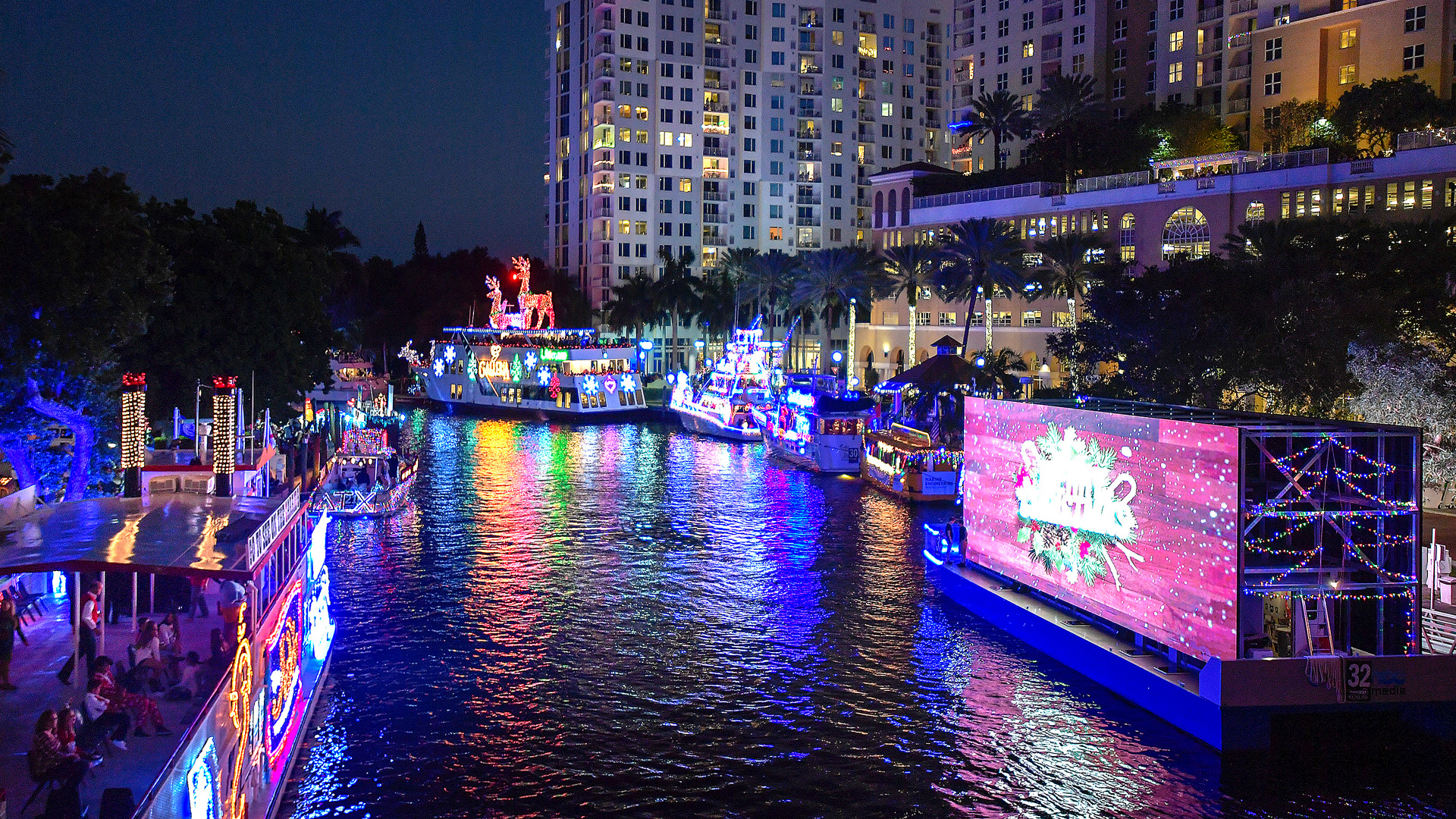 Ft. Lauderdale Christmas Boat Light Parade
