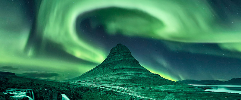 Northen Lights at the Poles