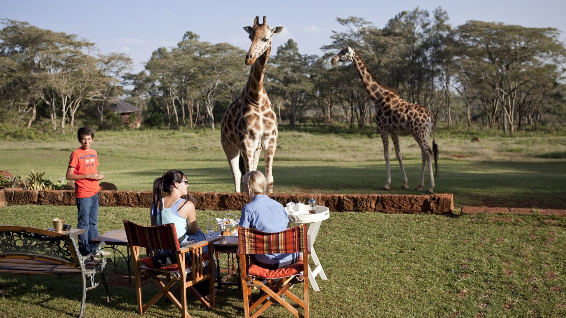 Giraffe Manor in Langatta, Kenya