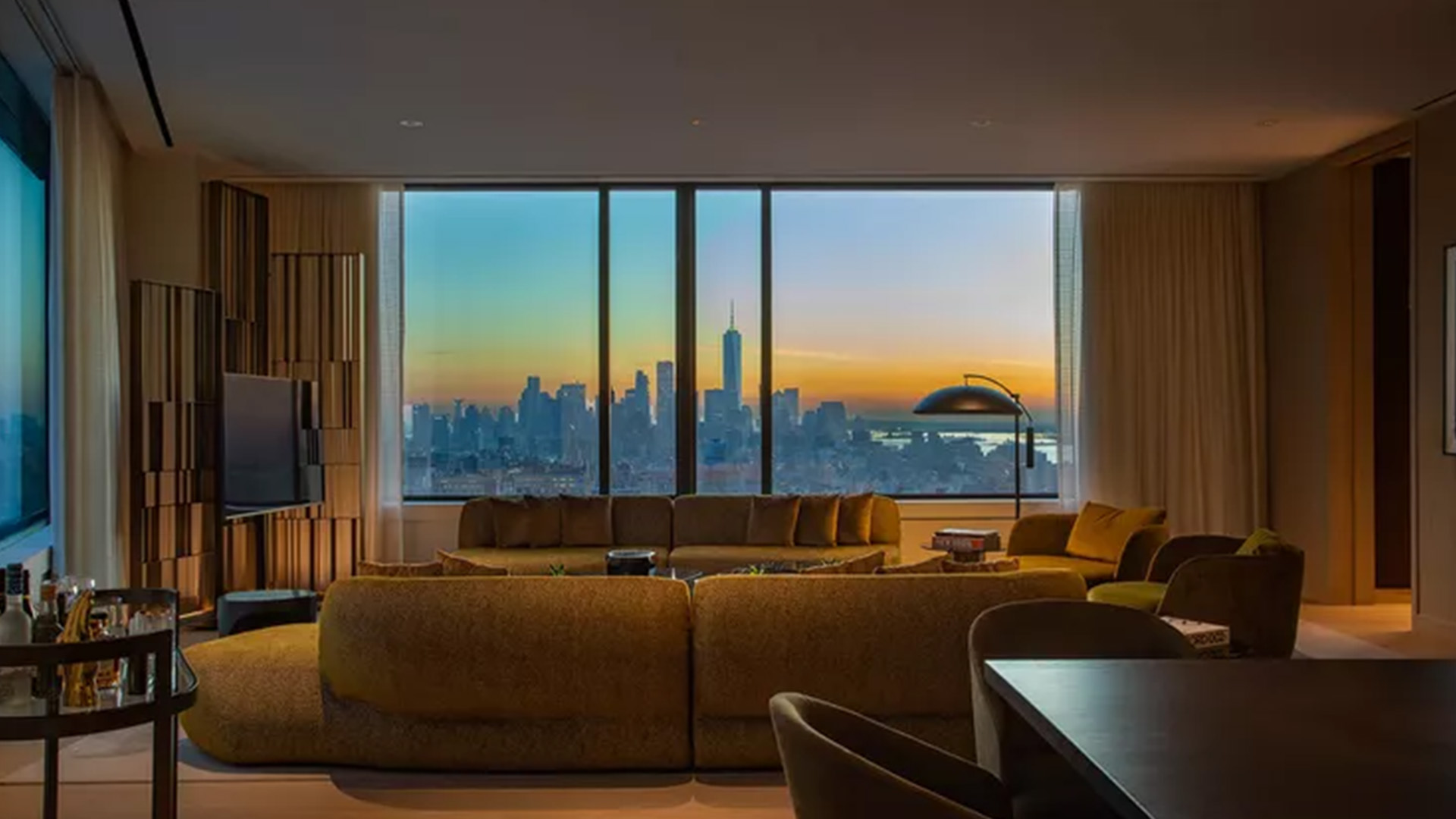 Living Room View at the Ritz Carlton NoMad NYC